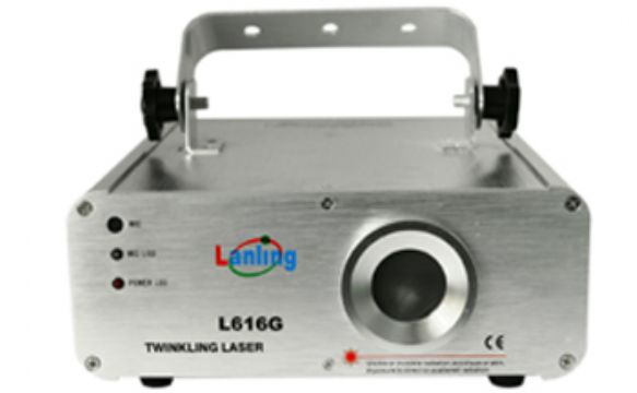 L616g 100Mw Moving-Head Green Twinkling Laser Show System